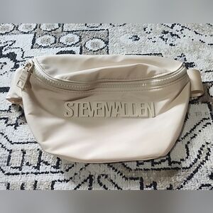 Steve Madden Cream Belt Bag